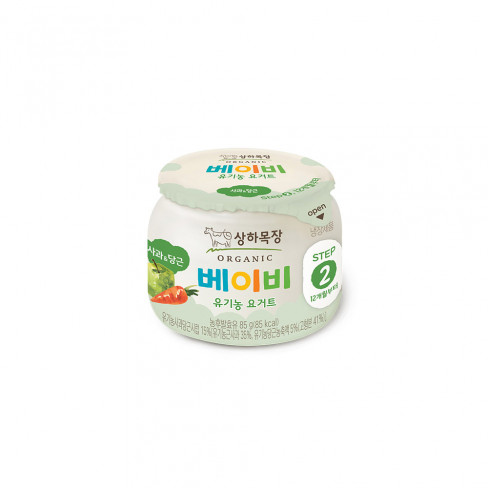 베이비요거트 사과당근 85g x 25개 (4주 배달)